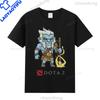 Dota 2 Tshirts Game Hero Printed Tshirt Top Shadow Fiend Pudge Axe Slardar Sven Kunkka Timber Unisex Casual Graphic T Shirts