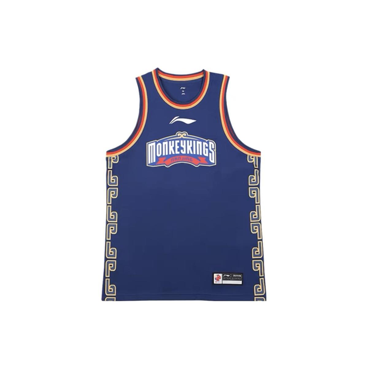 Li Ning CBA Collection Basketball Jersey Men s Dark Blue AAYS381-2 XL