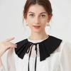 Women Summer Dress Fake Collar Small Shawl Blouse Doll Collar Detachable Shirt Collar Blouse Top False Collars For Women