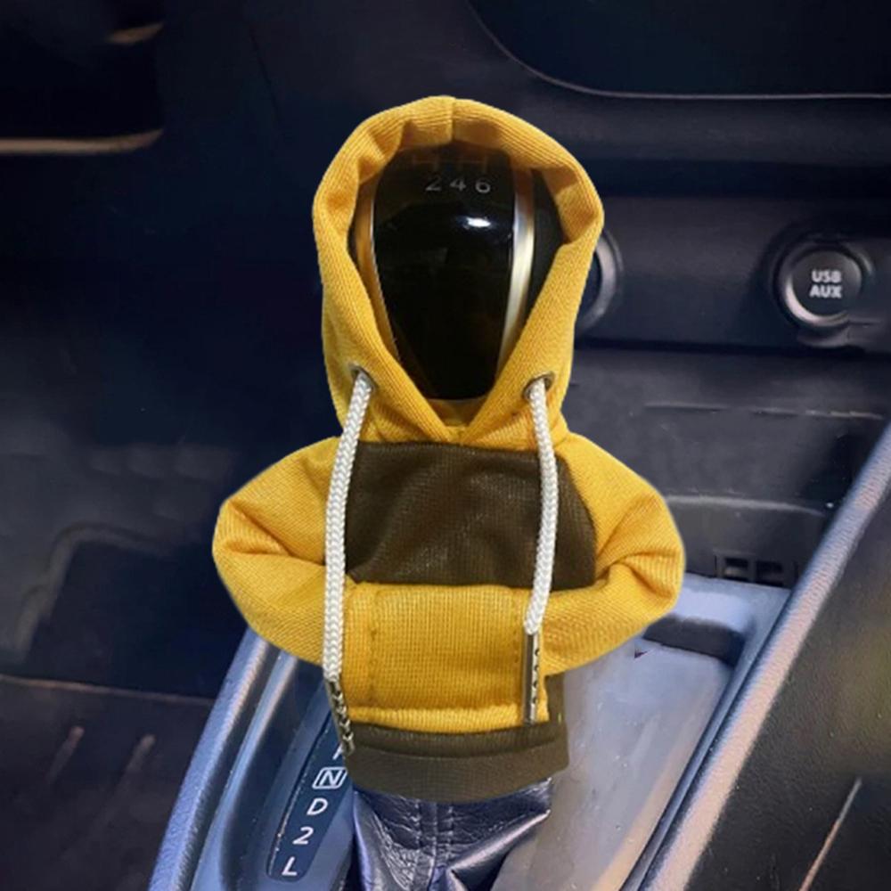 Universal Hoodie Car Gear Car Shift Lever Cover Change Lever Sweatshirt Gearshift Cover Hoodie Gear Knob Sweater Car Decorations