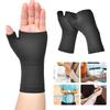 2Pcs Fitness Sport thumb Wrist Guard Gloves Tenosynovitis Anti Sprain Hand Brace Protective Gear(M )