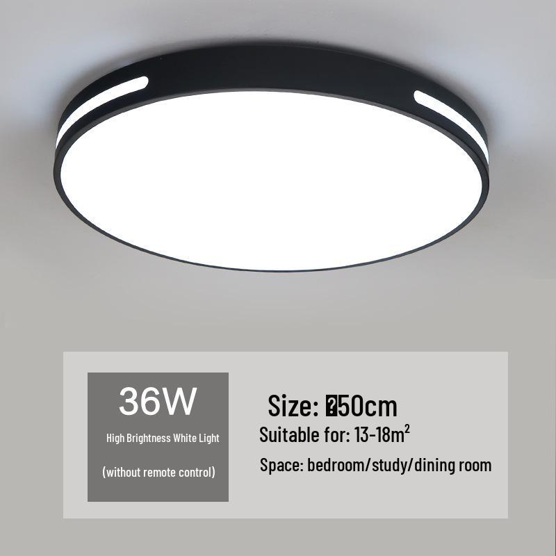Modern Minimalist Round Ceiling Light: Ideal for Bedrooms, Aisles, Living Rooms, Balconies, Kitchens, and Bathrooms