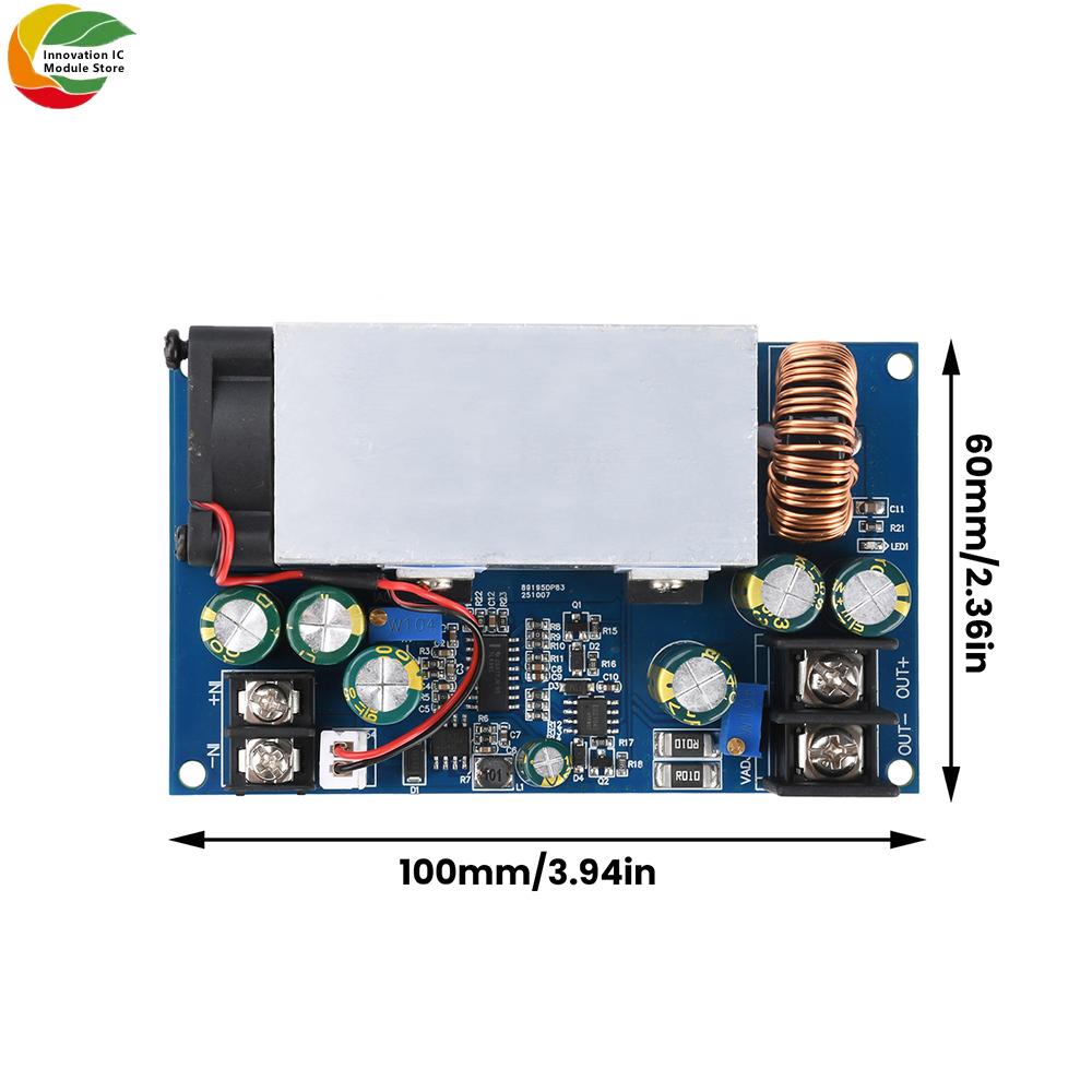 DC-DC Buck Converter Module 12-75V to 2.5-60V Step Down Voltage Regulator Constant Current Power Supply