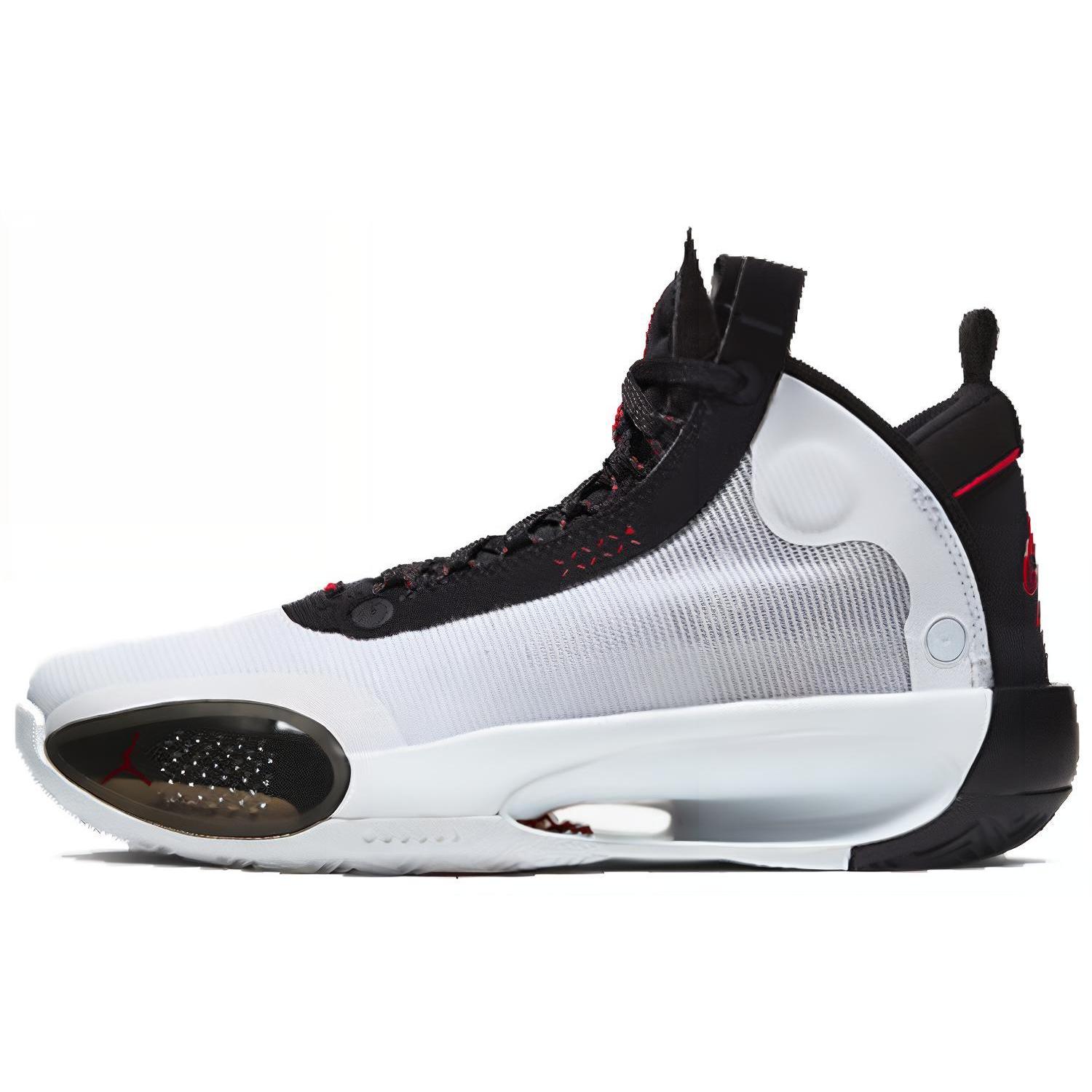 

new Jordan XXXIV White Black Red GS 38