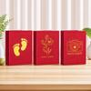 6 Inch 100 Pockets Plastic Sleeves Album Gold Stamped Photo Storage Album  Memory Organizing