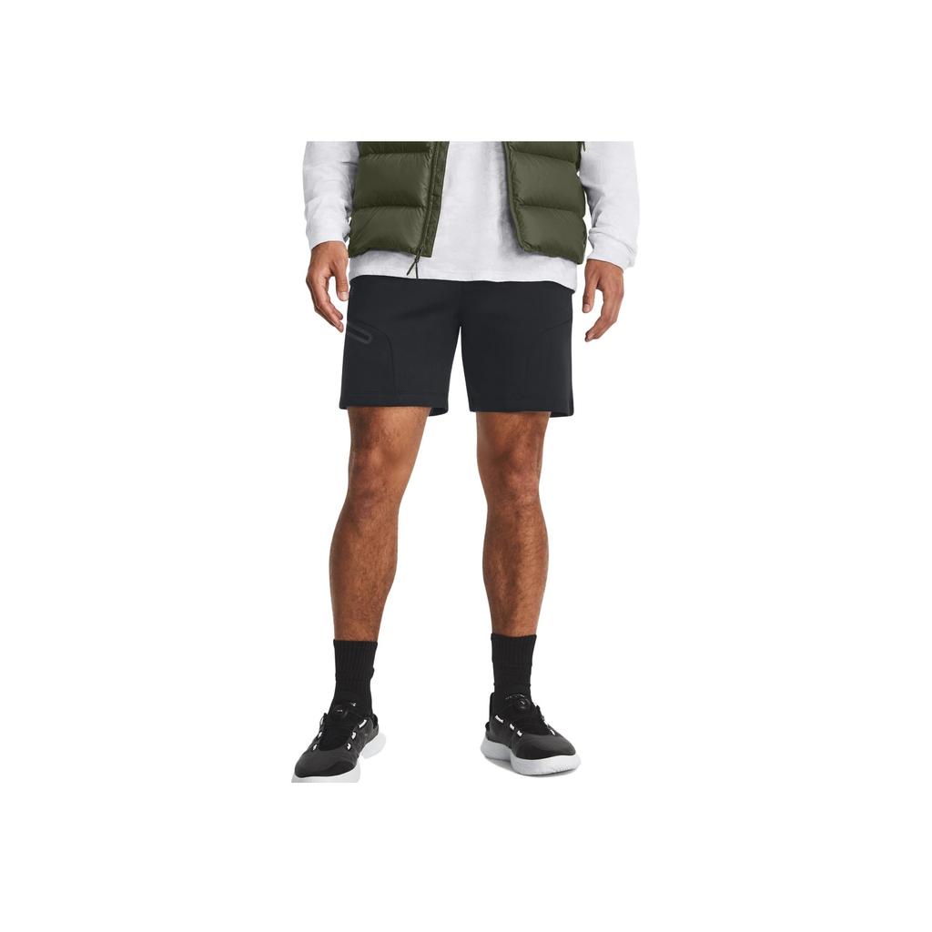 Under Armour Solid Straight Casual Shorts Men shorts Black 1379809-001