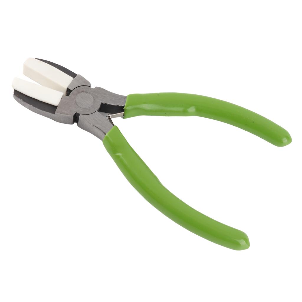 Jewelry Pliers Effort Saving Nonslip Handle Sturdy Durable Wide Application Carbon Steel Plastic Nose Pliers