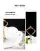European Double Layer Ceramic Cake & Pastry Stand for Afternoon Tea & Dessert Display
