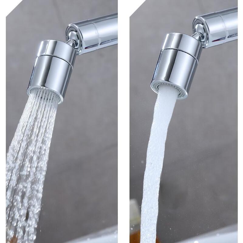 Electroplated Universal Swivel Basin Faucet