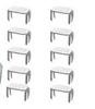 Metal Zipper Top & Bottom Stops: No. 3, 5, 8, 10 | I-Shaped, U-Shaped, Four-Pronged Codes