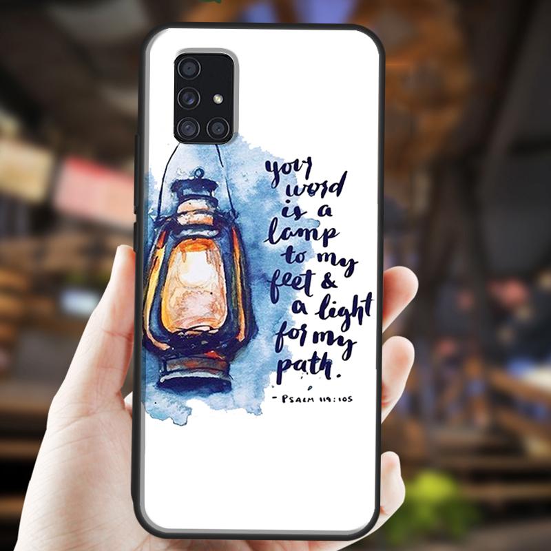 Bibel Philipper Jesus Christliches Vers Fundas Für Samsung A32 A52 A12 A22 A42 A72 A50 A70 A11 A51 A71 A20S A03S A21S Handyhülle