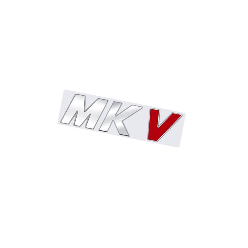 Metal Emblem Car Styling MKIV MKVI MKV Front Grille Sticker Badge for GOLF 4 5 6 7 MK4 MK5 MK6 MK7 VW Jetta PoloKD0