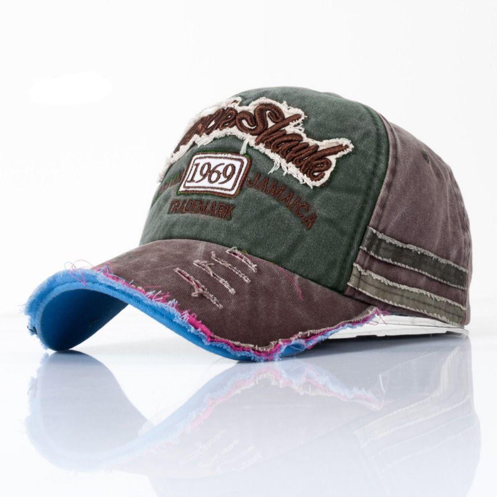 1969 Letter Letters Baseball Cap Vintage Trucker Hat Outdoor Snapback Hat  Summer Autumn