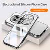 Original Plating Thin Phone Case for Redmi Note 15 Pro Plus Pro+ 15Pro 4G 5G Luxury Silicone High Qualtiy Transparent Back Cover