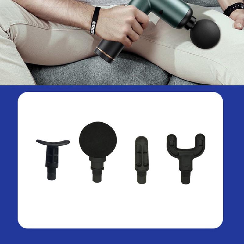 4PCS Replacement Heads For Massage Muscle Stimulator Body Massage Accessory Shaping Exercising Fascia Massager Heads