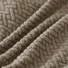 Pack of 4 Dining Chair Seat Covers with Double Elastic Band for Secures Fit Striped Check Design Enhancing Home Decors