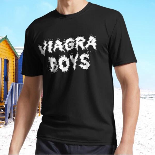 

New Viagra Boys Band Logo Active T-Shirt Funny Size S - 5XL S