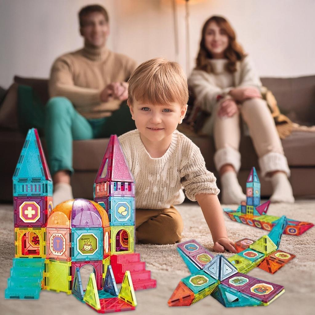 [PACZB][5] Magnetic Building Blocks 77 pcs Z1109