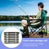 Fishing Line Storage Holder with 6 Line Slots Fishing Leader Keeper with Rigging Spools To Keep Snells And Rigs Organized