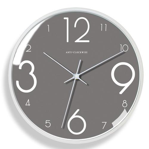 Reverse Clock Creative Time Back Art Decorative Round Wall Clock Modern Design Living Room Decoration Clock Wall Home Decoration