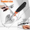 Multi Angle Miter Miter Shear Cutter Angular Cutting Adjustable 45 To135 Degree Hand Tools for Cutting Soft Wood Plastic PVC