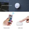 Wireless LED Puck Light RGB 12 Colors Dimmable Night Hall Lamp