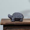 Yixing Purple Sand Money Turtle Tea Pet Traditional Lucky Model Tea Figurine Play Toys Tea Statue Ornaments Cafes Accessories