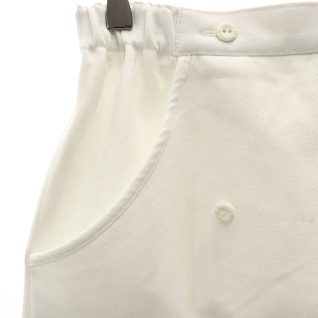 adidas 80s vintage Mini length Wrap skirt 11 white Descente Women Used