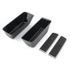 Car Rear Door Handle Armrest Storage Box Tray Bin Kit For Ford Edge 2015-