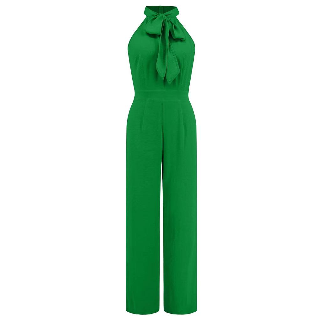 2026 Spring Women's Polyester Jumpsuit: Elegant & Lightweight