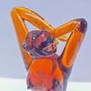 Glass Figurines Glass Female Figurines Centerpiece Sculpture Collectibles Sculpture Statue Home Decorations