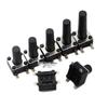 SMD Tactile Micro Switch 4.5x4.5mm, Height Options: 3.8-9mm, Copper Pins