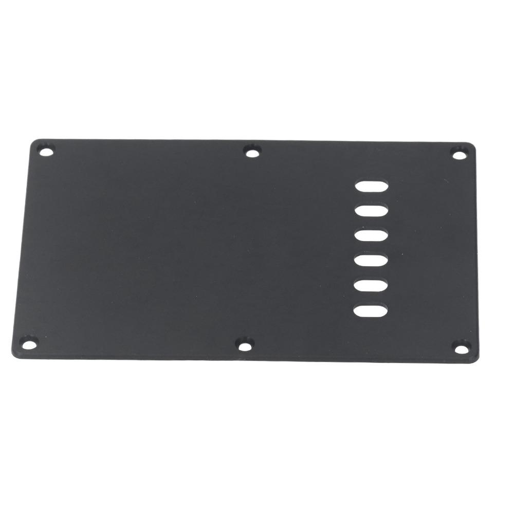 Plastic Material Tremolo Cover Plate Black Color Guitar Accessories Kit For Electric Guitar