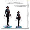 Kawaii K-Pop Demon Hunters Anime Zoe Rumi Mira Saja Boys Superstar Acrylic Surroundings Standing Sign 15Cm Desktop Ornaments