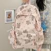 Cartoon Bear Backpack Student Class Schoolbag Lightweight Backpack