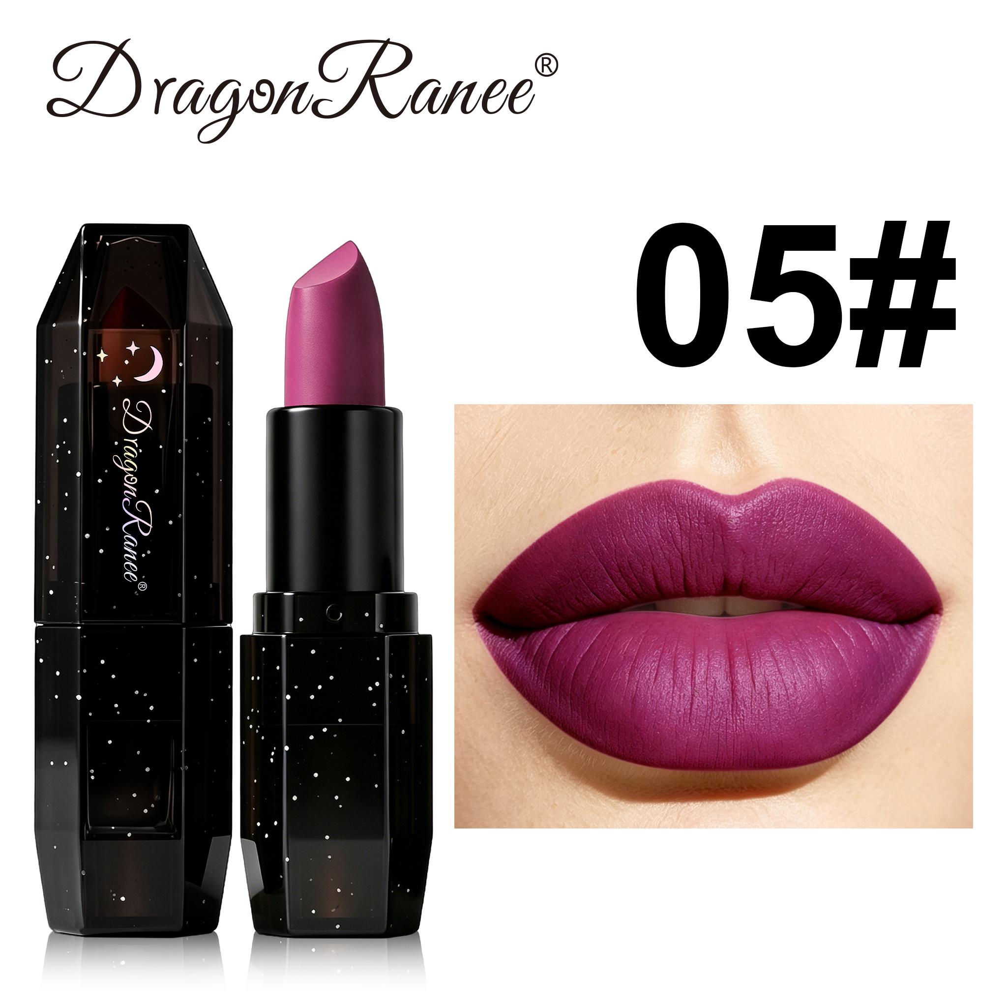 Mat Donker Paars Groen Lippenstift Waterdicht Wit Zwart Fluweel Lippenstift 12 Kleuren Gotische Mat Zwarte Lippenstiften Halloween Make-up 3.5g