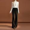 Women's 2025 Winter High-Waist Slim Flare Pants