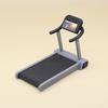 Miniaturowy Sprzęt Fitness Mini Bieżnia Maszyna do Biegania Ławka do Wyciskania Sztanga Zabawka Miniaturowy Model Sprzętu Siłowni Akcesoria do Dekoracji Domku dla Lalek 1/12