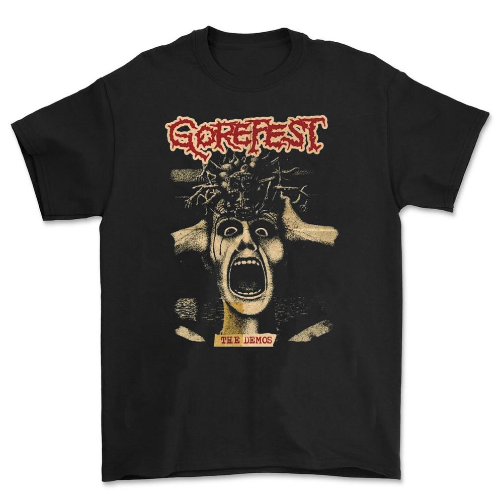 Gorefest Band The DEMOS Album Black Unisex T-Shirt All Size UB310