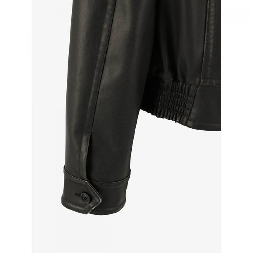 Cc Collect Fake Leather Vintage Blouson Jacket C254psf512