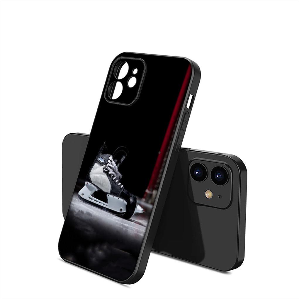 Ice Hockey Cover Phone Case for Apple iPhone 15 14 Plus 13 12 Mini Pro Max XR + 13Pro 14+ 15+ Funda Soft Casing