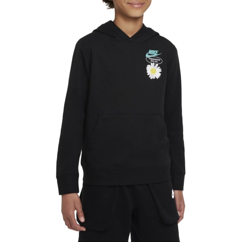 Nike Kids Sweatshirts Hooded Moderate (Unisex) Sweatshirts DM8092 010
