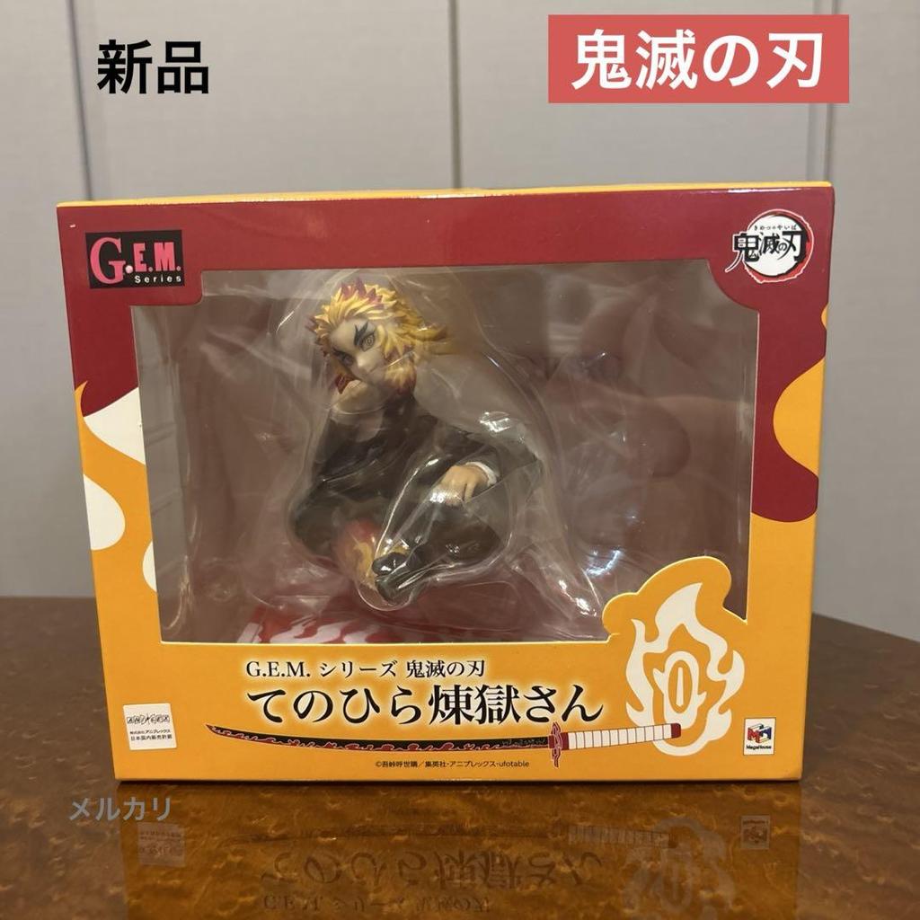 [USED] G.E.M. Series Palm-sized Rengoku Kyojuro Pillar Figure