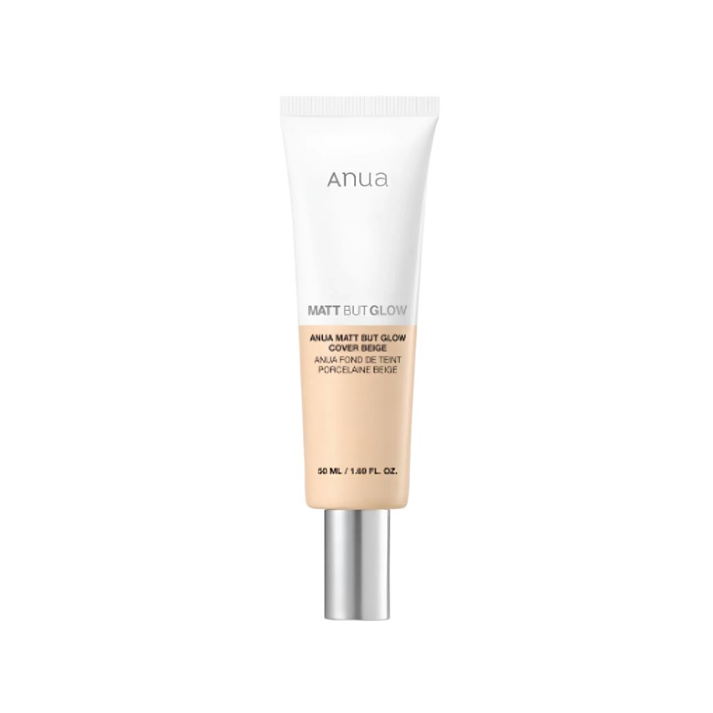 ANUA Matt But Glow Cover Beige Foundation Long-lasting Natural Cover 50ml