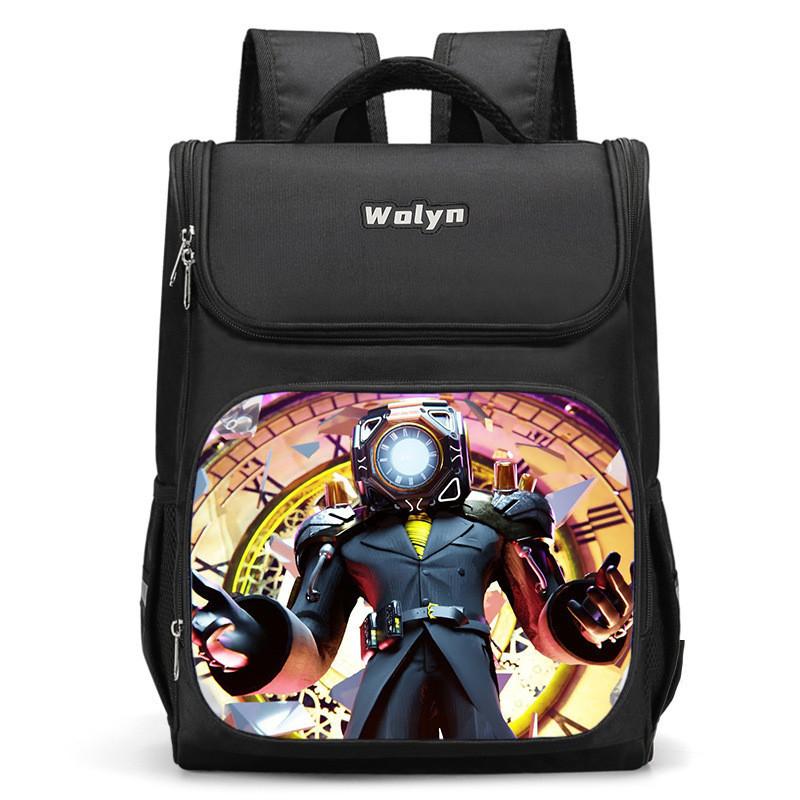 Spacious Oxford Cloth School Backpack 2024 Trendy Design For Kids And Preschoolers