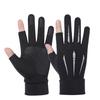 Anti-slip Silicone Ice Silk Gloves Summer Quick Dry Thin Breathable UV Protection Cycling Driving Sports Gloves Men Women