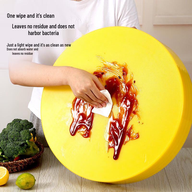 Round Thick PE Cutting Board