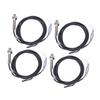 4 Set Proximity Switch 8mm Dia Inductive Proximity Sensor Switch PNP DC 3 Wire NC Contact 6‑36VDC 1mm Measure Range