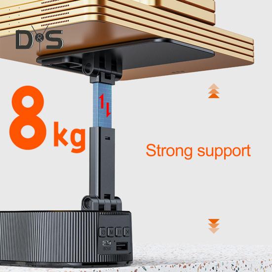 360 grad Drehbare Telefon Stehen mit Drahtlose Bluetooth-kompatibel Lautsprecher RGB Licht Höhe Einstellbar Handy Halter