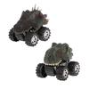 2Pc Kid Children Pull Dinosaur Figure Toy Tyrannosaurus & Backthorn